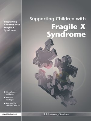 cover image of Supporting Children with Fragile X Syndrome